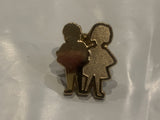 Boy and Girl Lapel Hat Pin CA