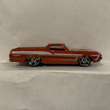 Red '72 Ford Ranchero ©2008 Hot Wheels Diecast Car EN