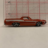 Red '72 Ford Ranchero ©2008 Hot Wheels Diecast Car EN