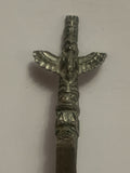 Tote Pole Canada Pewter Souvenir Spoon