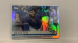 #348 Russell Martin Rainbow Foil Toronto Blue Jays 2019 Topps Series 1 Baseball Card