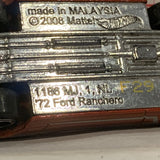 Red '72 Ford Ranchero ©2008 Hot Wheels Diecast Car EN