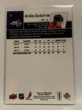 #1 Nicklas Backstrom Washington Capitals 2010-11 Upper Deck Series One Hockey Card  NHL