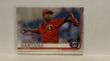 #335 Ervin Santana Minnesota Twins 2019 Topps Series 1 Baseball Card