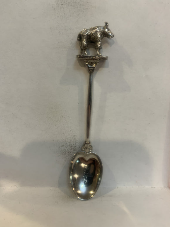 Banff Alberta Mountain Goat Canada Souvenir Spoon