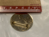 Floral & Gemstones Crown Reign United Ebony Council of WA 91 92 Lapel Hat Pin CB