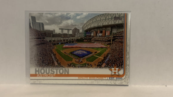 #159 Minute Maid Park Houston Astros 2019 Topps Series 1 Baseball Card