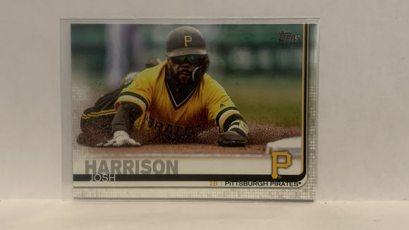 #339 Josh Harrison Pittsburgh Pirates 2019 Topps Series 1 Baseball Card
