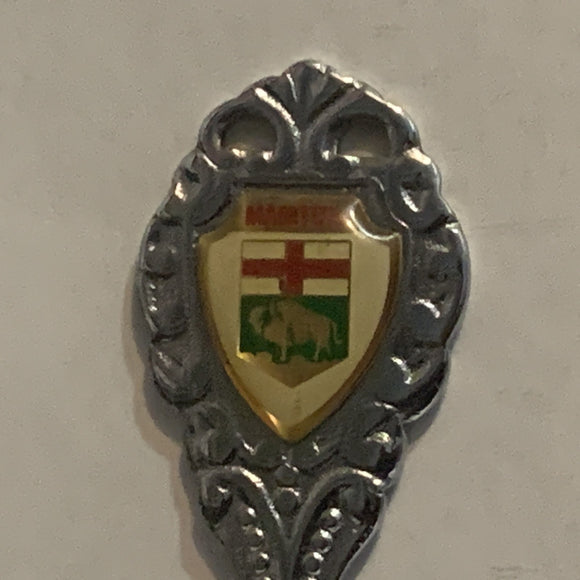 Elie Manatoba Crest Emblem Collectable Souvenir Spoon AF