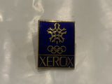 Xerox Calgary Winter Olympic 1988 Logo Lapel Hat Pin CB