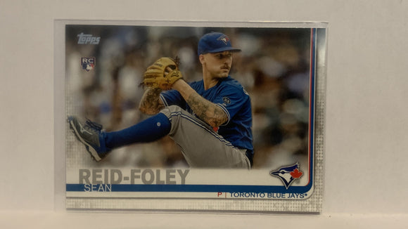 #134 Sean Reid-Foley Rookie Toronto Blue Jays 2019 Topps Series 1 Baseball Card