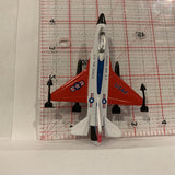 White US Air Force F-16 Unbranded Diecast Car EO