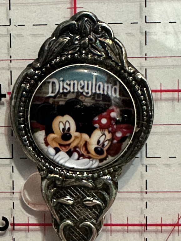 Disneyland Mickey Minnie Mouse Resort Disneyland Souvenir Spoon