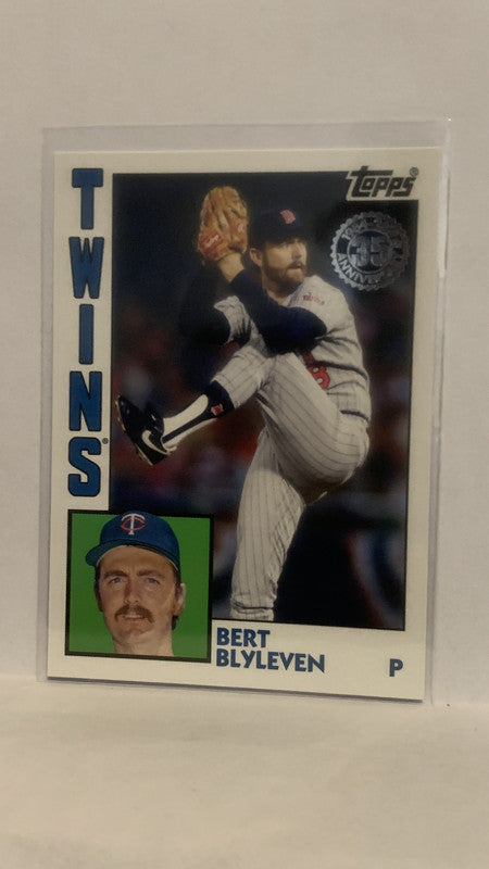 T84-85 Bert Blyleven  Milwaukee Brewers 2019 Topps Series 1 Baseball Card