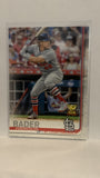 #97 Harrison Bader All Star Rookie St Louis Cardinals 2019 Topps Series 1 Baseball Card