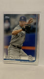 #92 Clayton Richard San Diego Padres 2019 Topps Series 1 Baseball Card