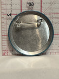Travel Alberta Canada Wild Rose Flower Button Pinback