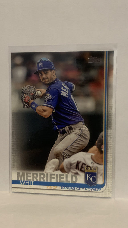 #238 Whit Merrifield Kansas City Royals 2019 Topps Series 1 Baseball Card