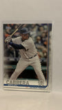 #230 Miguel Cabera Detroit Tigers 2019 Topps Series 1 Baseball Card