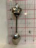 Beaver Maple Leaf Souvenir Spoon