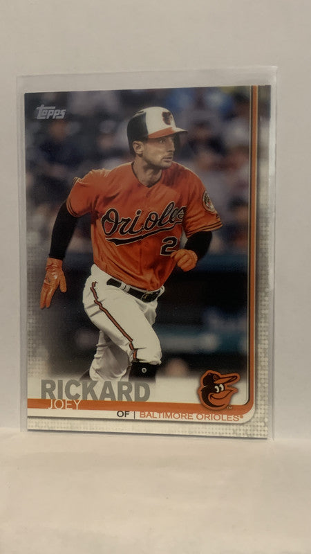 #35 Joey Rickard Baltimore Orioles 2019 Topps Series 1 Baseball Card