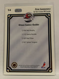 #14 Peter Sidorkiewicz Checklist Ottawa Senators 1992-93 Upper Deck Hockey Card  NHL