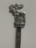 Saskatchewan River Crossing Moose Canada Souvenir Spoon