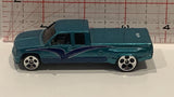 Blue Customized C3500 Hot Wheels Toy Diecast Car