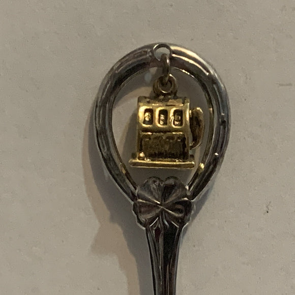 Reno Nevada Slot Machine Collectable Souvenir Spoon AF