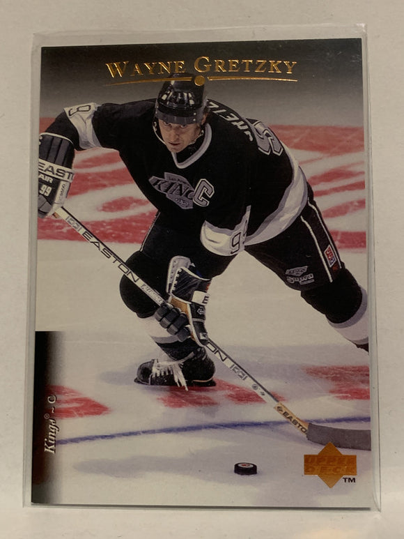 #99 Wayne Gretzky Los Angeles Kings 1995-96 Upper Deck Hockey Card  NHL