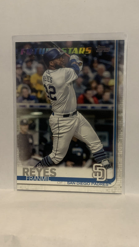 #186 Franmil Reyes Future Stars San Diego Padres 2019 Topps Series 1 Baseball Card