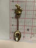 Sylvan Lake Alberta Goose Maple Leaf Souvenir Spoon