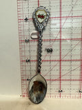 Calgary Alberta Wild Rose Alberta Souvenir Spoon