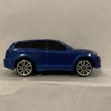 Blue Stock Racer Van Motor Max Diecast Car EO