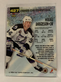 #427 Mikael Andersson Tampa Bay Lightning 1993-94 Topps Stadium Club Hockey Card  NHL