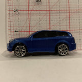 Blue Stock Racer Van Motor Max Diecast Car EO