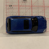 Blue Stock Racer Van Motor Max Diecast Car EO