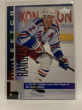 #316 Brian Leetch   New York Rangers 1997-98 Upper Deck Hockey Card  NHL
