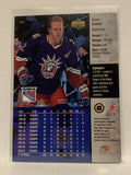 #316 Brian Leetch   New York Rangers 1997-98 Upper Deck Hockey Card  NHL