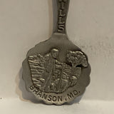 Shepard of the Hills Branson Missouri Pewter Collectable Souvenir Spoon AG