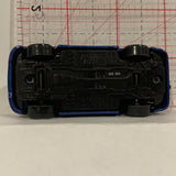 Blue Stock Racer Van Motor Max Diecast Car EO