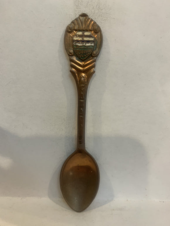 Alberta Crest Emblem Canada Souvenir Spoon