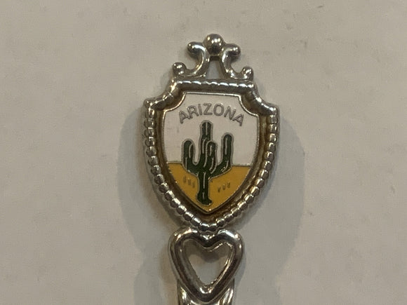 Arizona Cactus Collectable Souvenir Spoon EX