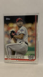 #344 Max Scherzer   Washington Nationals 2019 Topps Series 1 Baseball Card