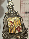 Barcelona Crest Emblem Coat of Arms Spain Europe Souvenir Spoon