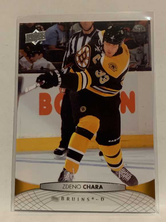 #188 Zdeno Chara Boston Bruins 2011-12 Upper Deck Series One Hockey Card  NHL