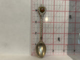 Carstairs Alberta Wild Rose Flower Collectable Souvenir Spoon EX