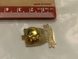 Brooks Beautiful Bountiful Pheasent Lapel Hat Pin CC
