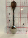 Medicine Hat Alberta Maple Leaf Souvenir Spoon