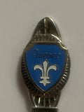 Quebec Crest Emblem Souvenir Spoon